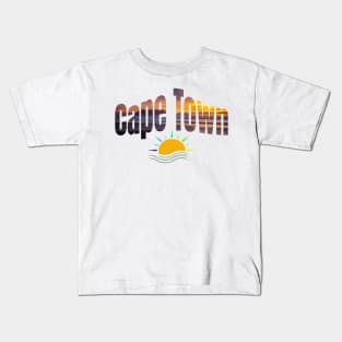 Cape Town, South Africa Kids T-Shirt